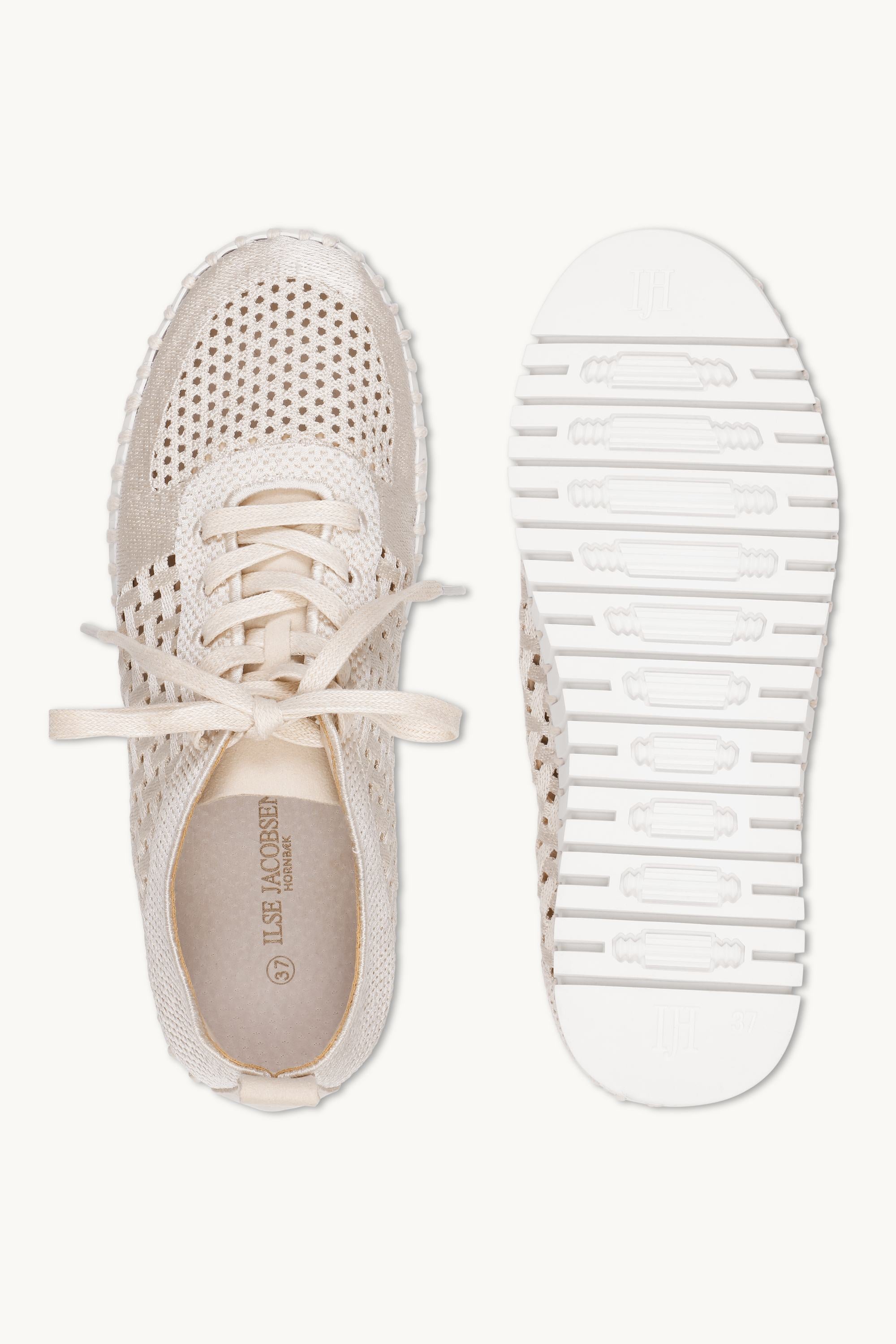 Tulip Slipper Mit Schnürung - Kit White