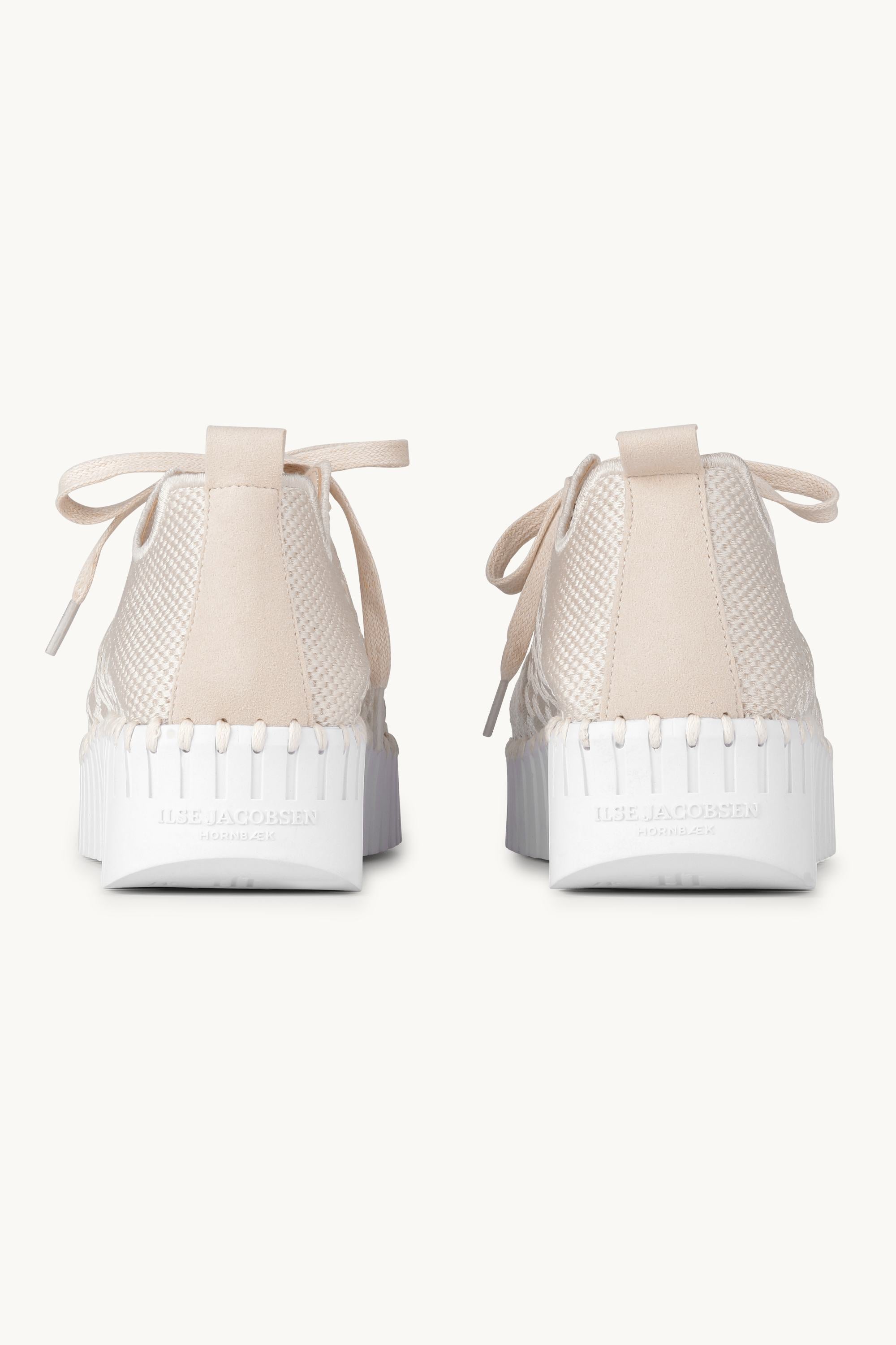 Tulip Slipper Mit Schnürung - Kit White