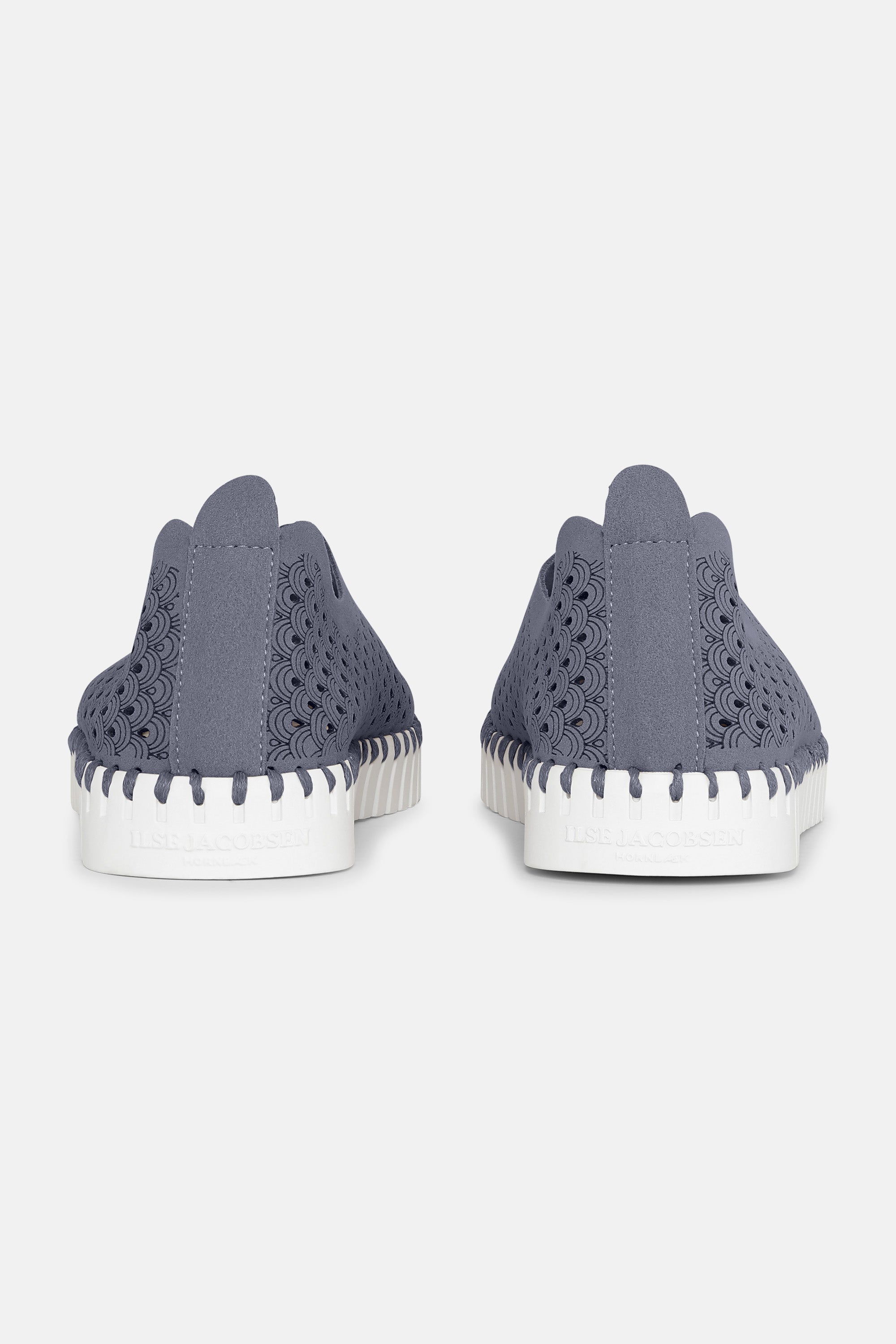 Ilse Jacobsen Hornbæk Footwear Tulip Schuhe Slip-in 636 Grey Blue